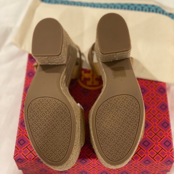 Tory Burch Fleming 100 mm espadrille size 8 - Picture 2 of 2
